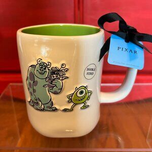 NWT Rae Dunn Disney Monsters Sully Mike Wazowski Boo The Scream Team mug